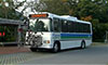 Photo of a propane shuttle bus