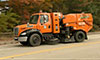 Photo of a street sweeper 