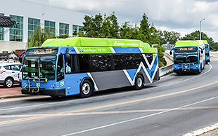 Video thumbnail for Arkansas Launches Natural Gas-Powered Buses and Refueling Station