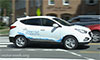 photo of a hydrogen fuel cell electric vehicle