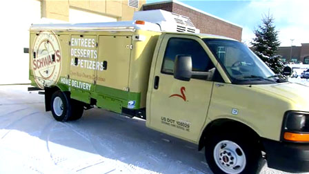 Video thumbnail for Schwan's Home Service Delivers With Propane-Powered Trucks