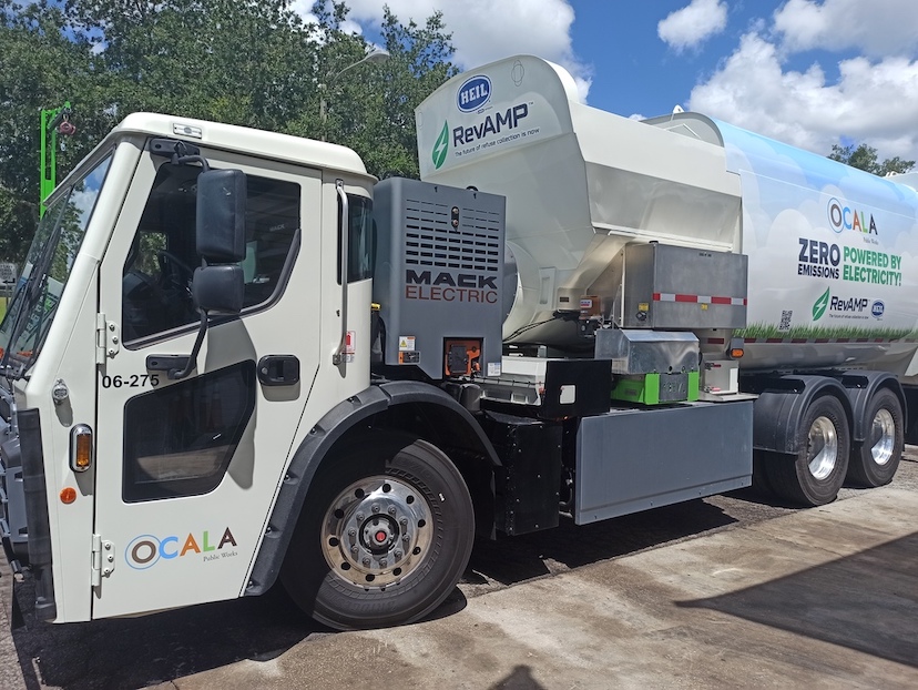 hybrid electric semi tractor charging