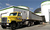 Photo of a renewable natural gas truck