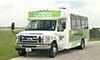 Photo of a natural gas shuttle bus