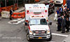 Image of an ambulance. 
