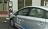 Photo of an electric vehicle charging